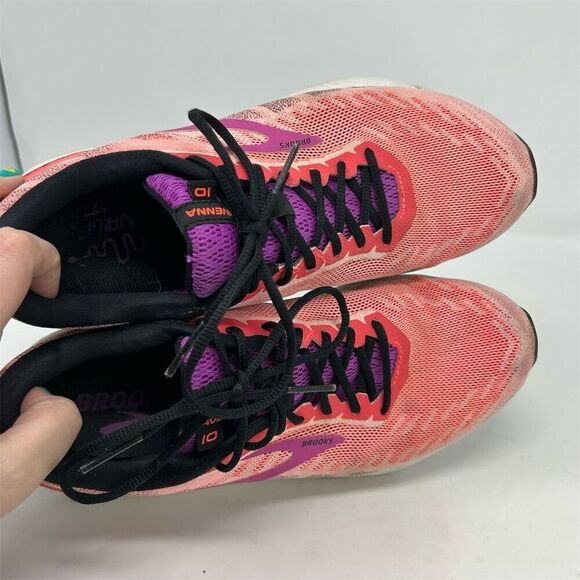 Brooks Ravenna 10 Running Shoes Multicolor Orange, Pink, Purple Size 9.5 - Picture 12 of 14
